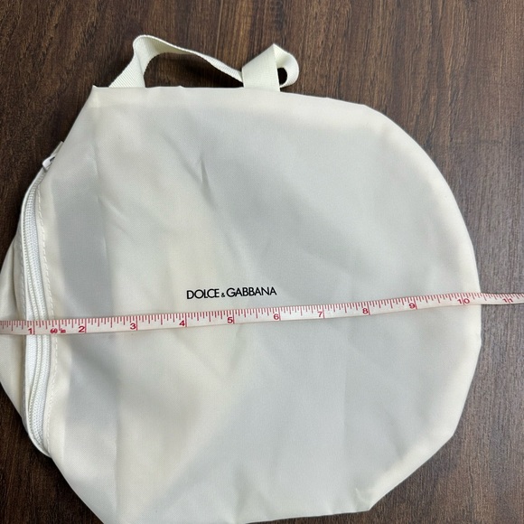 9x10.5” Dolce and Gabbana Zip Up Bag - Picture 6 of 6